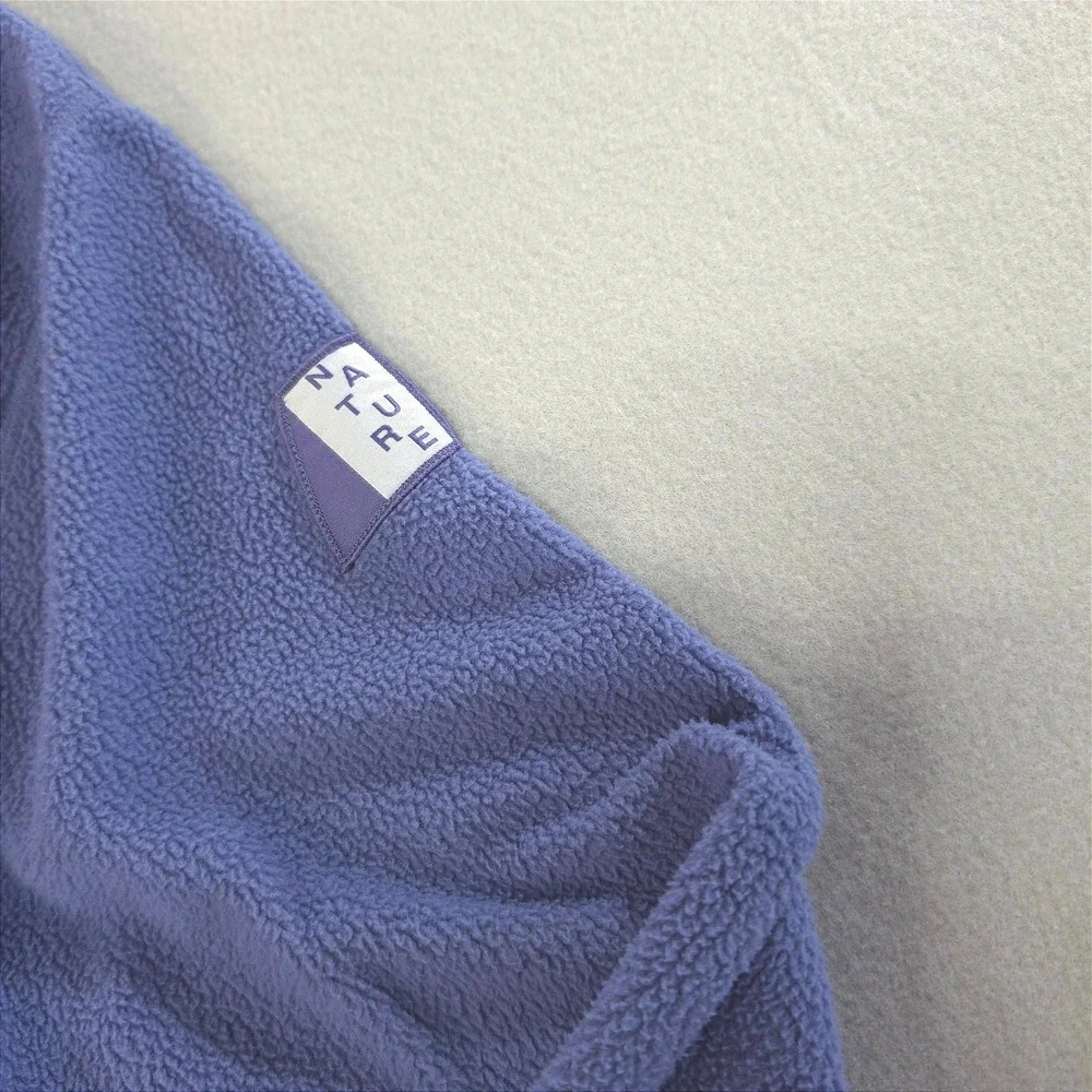 The North Face Gorpcore Colorblock Fleece Hoodie XXL Outdoor Blue Green